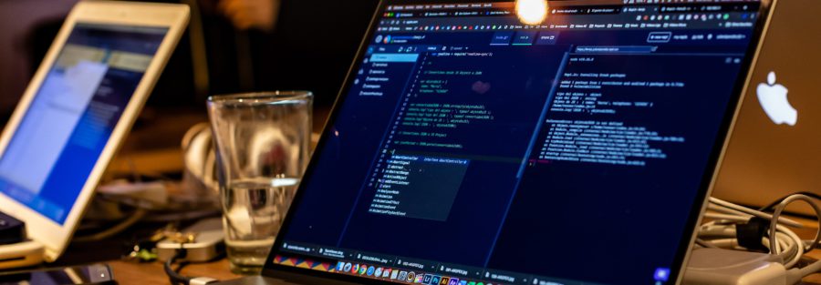 Laptop Coding Office