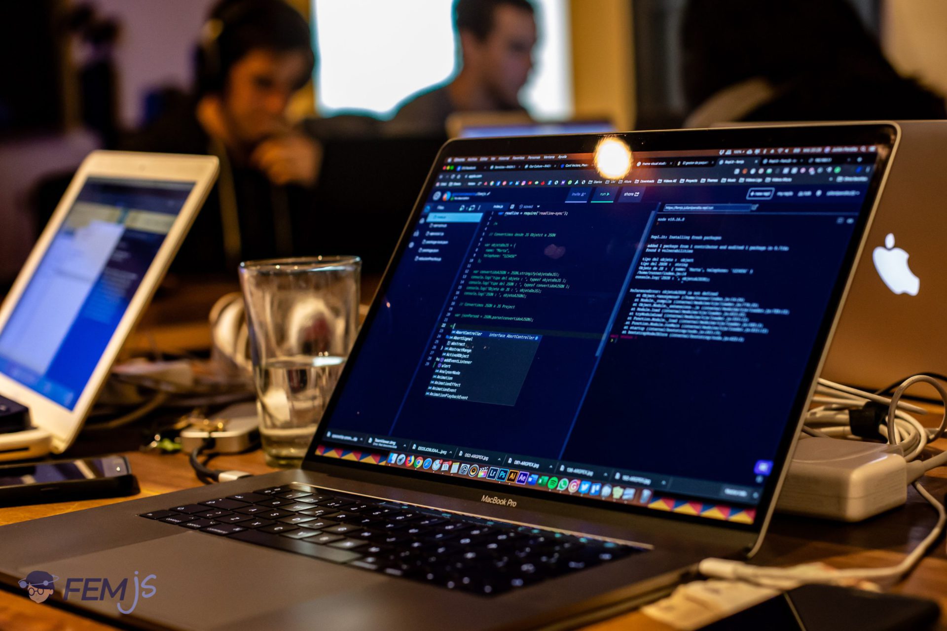 Laptop Coding Office